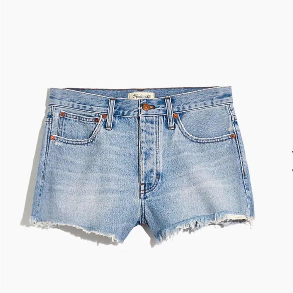 Madewell Relaxed Denim Jean  Shorts 26